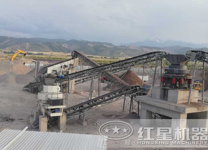石頭變沙子用戶生產現場，可就近安排現場參觀配置同等設備